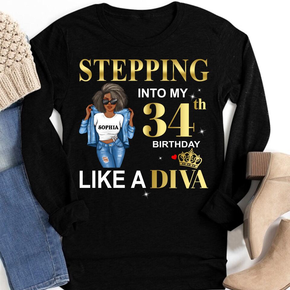 34th Birthday Shirts, Custom Birthday Shirts, Turning 34 Shirt, Gifts For Women Turning 34, 34 And Fabulous Shirt, 1989 Shirt, 34th Birthday Shirts For Her