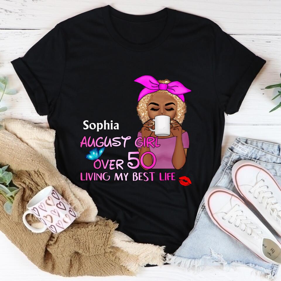 August Birthday Shirt, Custom Birthday Shirt, Queens Born In August, August Birthday Shirts For Woman, August Birthday Gifts