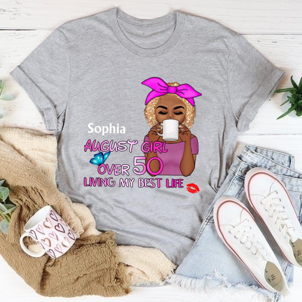 August Birthday Shirt, Custom Birthday Shirt, Queens Born In August, August Birthday Shirts For Woman, August Birthday Gifts