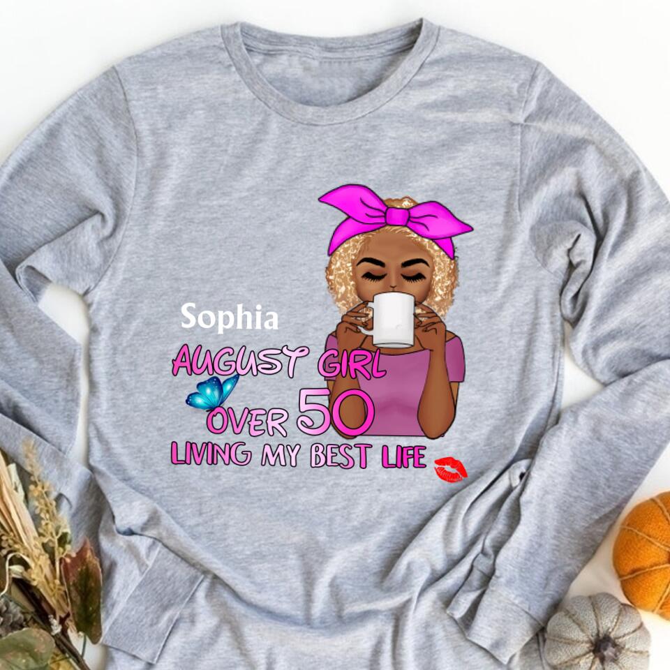 August Birthday Shirt, Custom Birthday Shirt, Queens Born In August, August Birthday Shirts For Woman, August Birthday Gifts