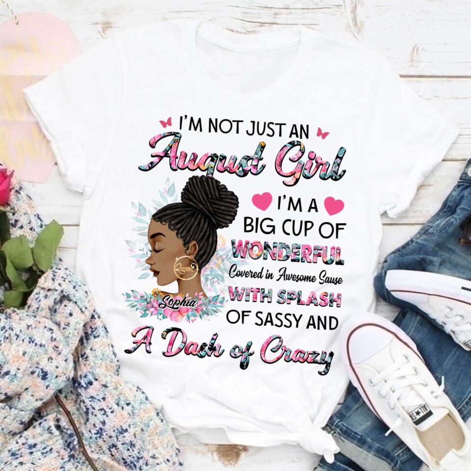August Birthday Shirt, Custom Birthday Shirt, Queens Born In August, August Birthday Shirts For Woman, August Birthday Gifts