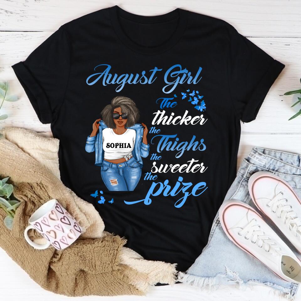 August Birthday Shirt, Custom Birthday Shirt, Queens Born In August, August Birthday Shirts For Woman, August Birthday Gifts
