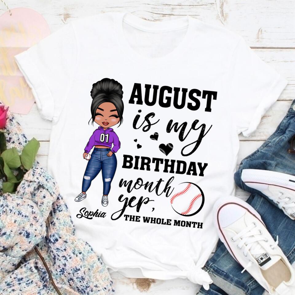 August Birthday Shirt, Custom Birthday Shirt, Queens Born In August, August Birthday Shirts For Woman, August Birthday Gifts