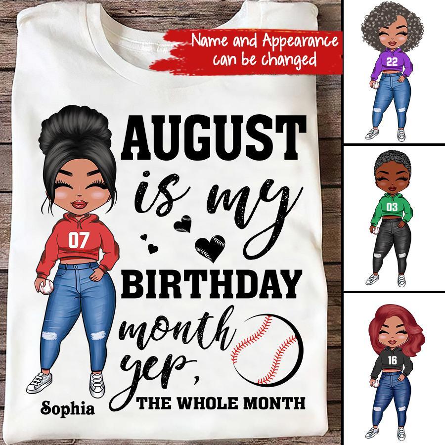 August Birthday Shirt, Custom Birthday Shirt, Queens Born In August, August Birthday Shirts For Woman, August Birthday Gifts