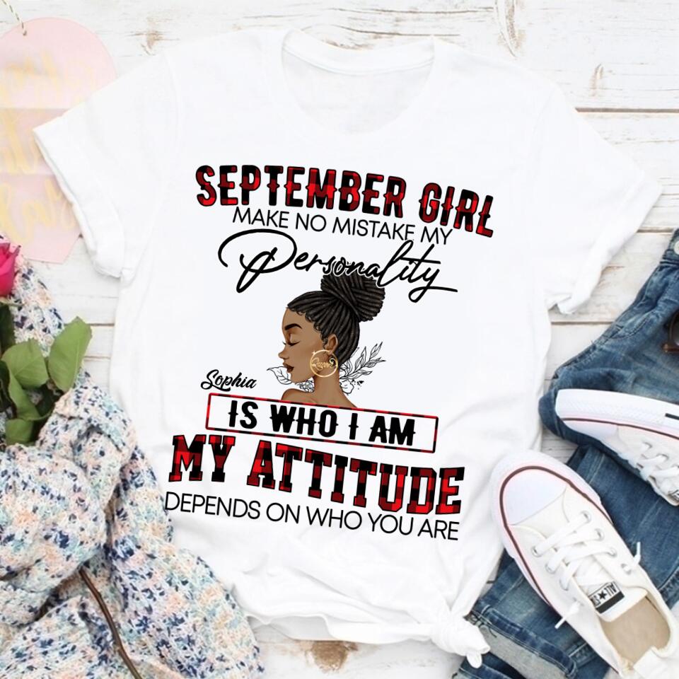 September Birthday Shirt, Custom Birthday Shirt, Queens are Born In September, September Birthday Shirts For Woman, September Birthday Gifts