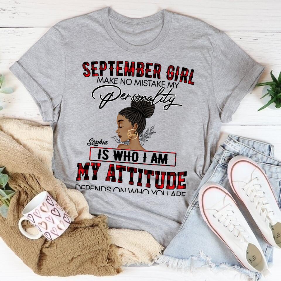 September Birthday Shirt, Custom Birthday Shirt, Queens are Born In September, September Birthday Shirts For Woman, September Birthday Gifts