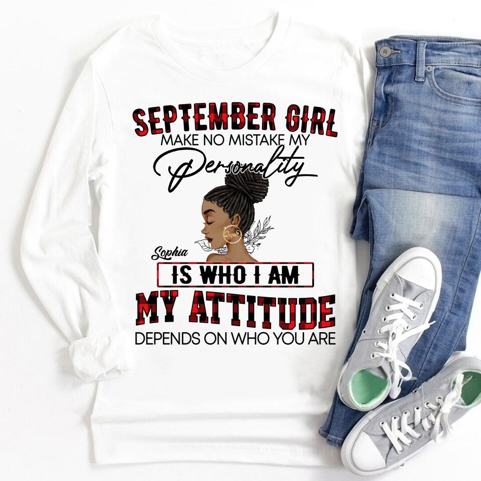 September Birthday Shirt, Custom Birthday Shirt, Queens are Born In September, September Birthday Shirts For Woman, September Birthday Gifts