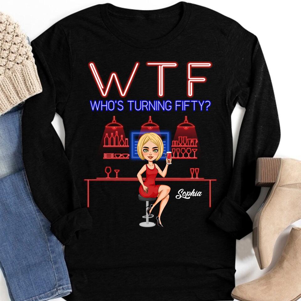Fiffty Shirt I'm 50 - Vintage 1972 Shirt, 50th Birthday Unique Gifts For Woman, 50th Birthday Ideas, Turning 50 Years Old Cotton Shirt