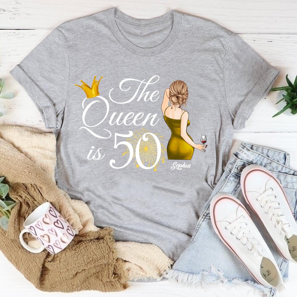 I&#39;m 50 shirt Vintage 1973 Shirt, 50th Birthday Unique Gifts For Woman,50th Birthday Ideas Turning 50 Years Old Cotton Shirt