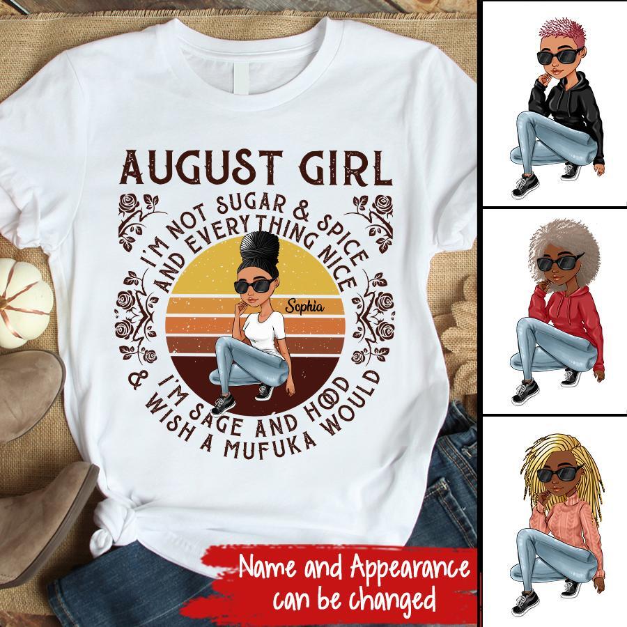 August Birthday Shirt, Custom Birthday Shirt, Queens Born In August, August Birthday Shirts For Woman, August Birthday Gifts