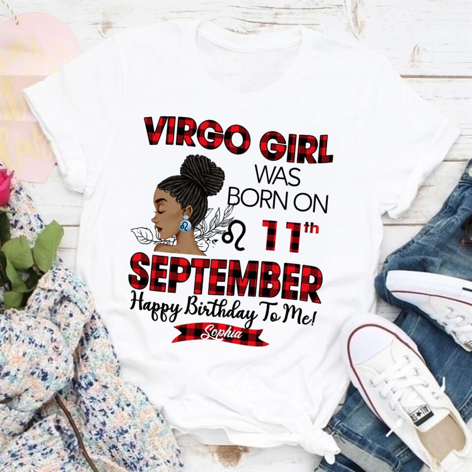 Custom Birthday Shirt, Virgo Zodiac t shirt, Virgo Birthday shirt, Virgo t shirts for ladies, Virgo queen t shirt, Virgo Queen Birthday shirt