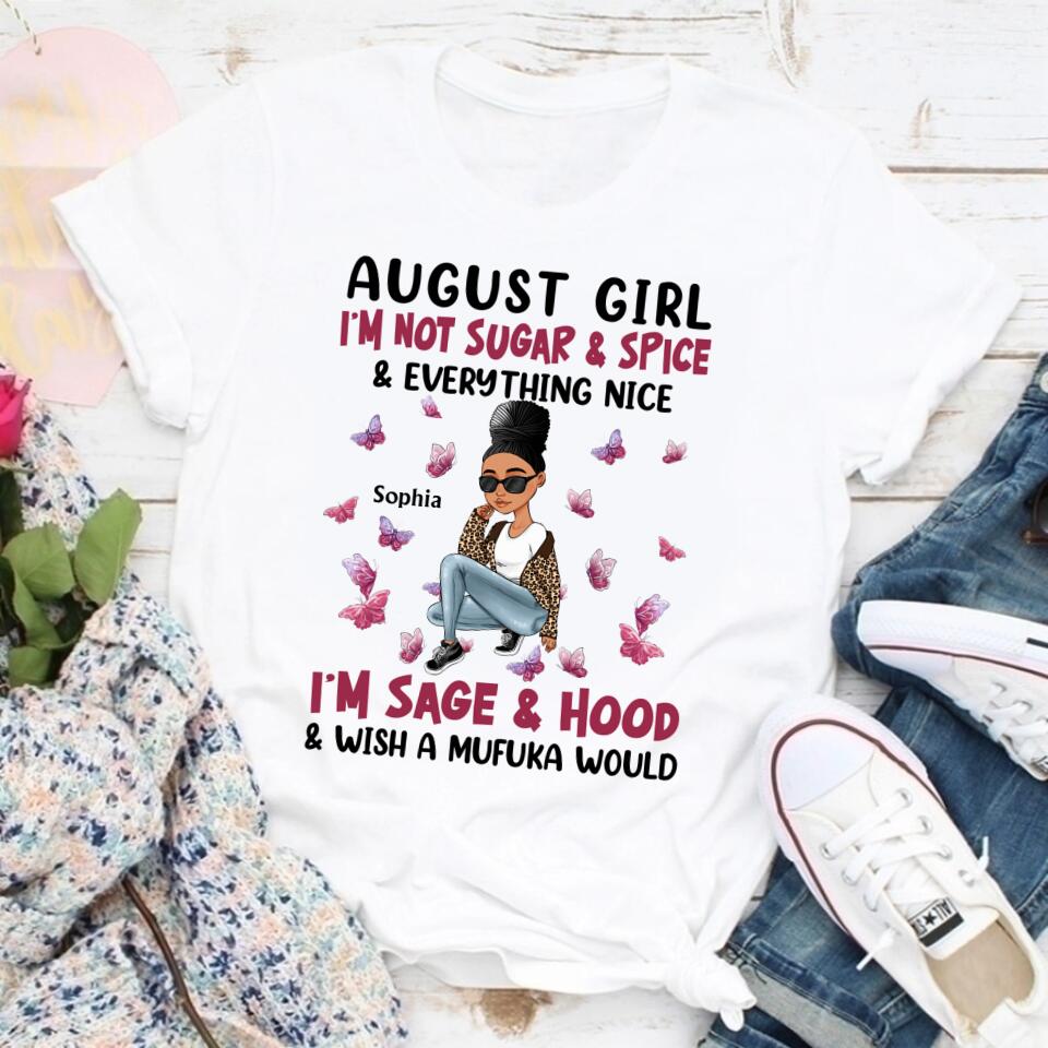 August Birthday Shirt, Custom Birthday Shirt, Queens Born In August, August Birthday Shirts For Woman, August Birthday Gifts