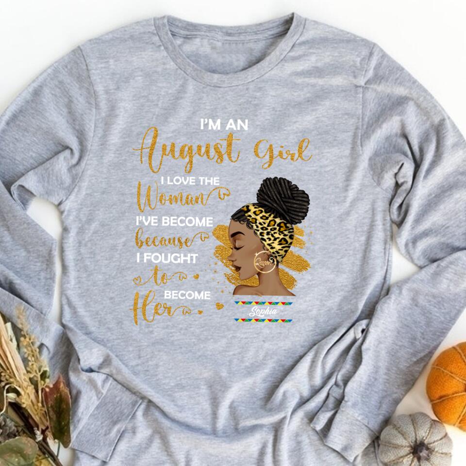 August Birthday Shirt, Custom Birthday Shirt, Queens are Born In August, August Birthday Shirts For Woman, August Birthday Gifts