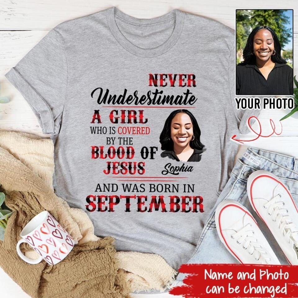 September Birthday Shirt, Custom Birthday Shirt, Queens Born In September, September Birthday Shirts For Woman, September Birthday Gifts