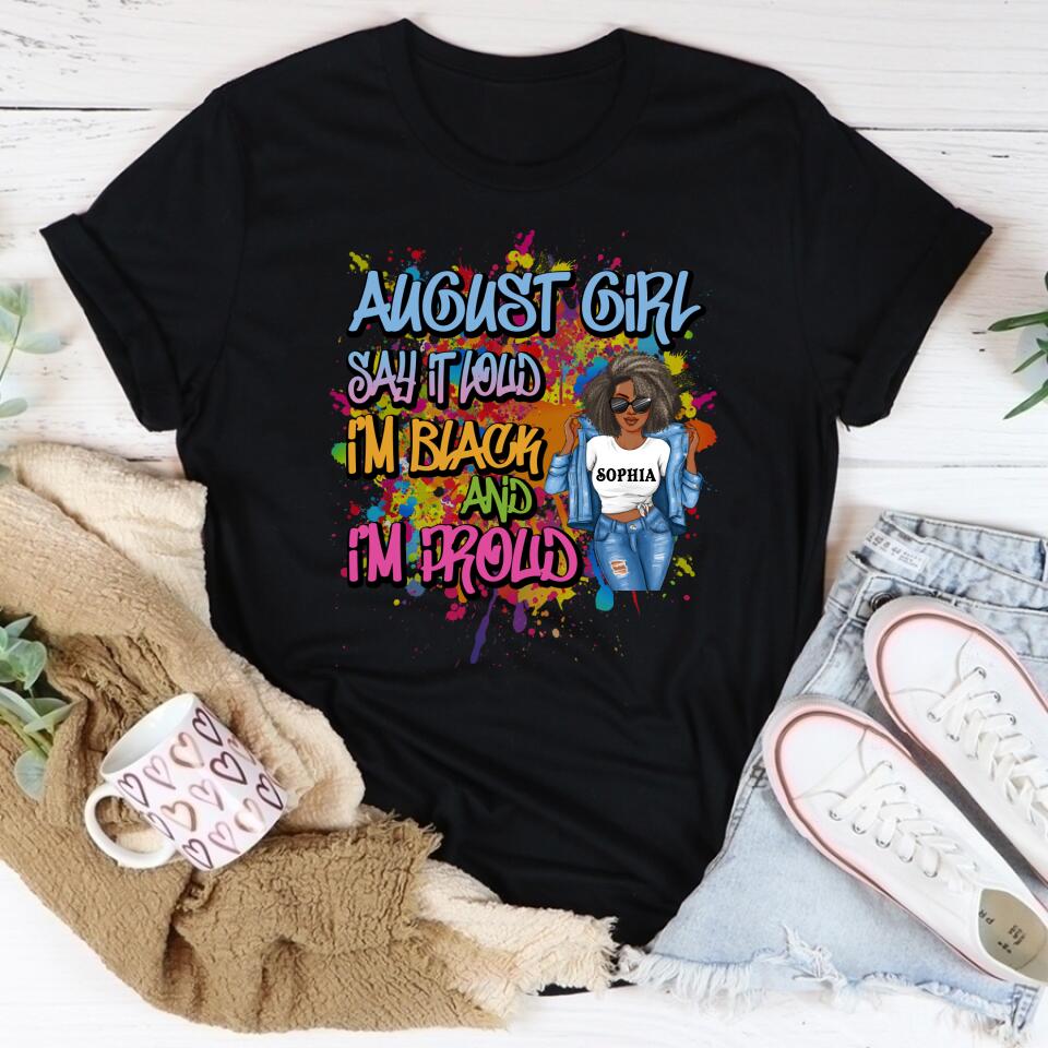 August Birthday Shirt, Custom Birthday Shirt, Queens are Born In August, August Birthday Shirts For Woman, August Birthday Gifts