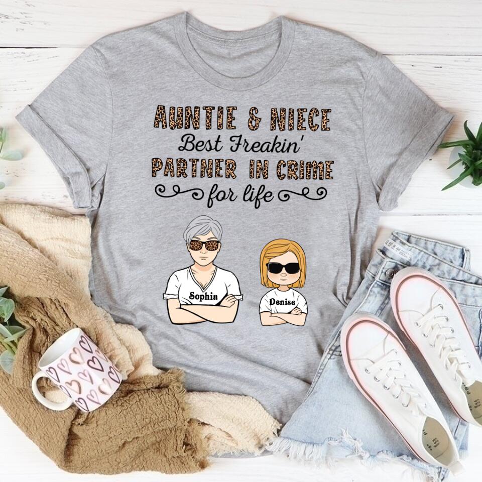 Personalized Gifts For Auntie, Auntie Shirt, Auntie Tees, Auntie Gift Ideas, Auntie Gifts From Niece, Gift For Auntie