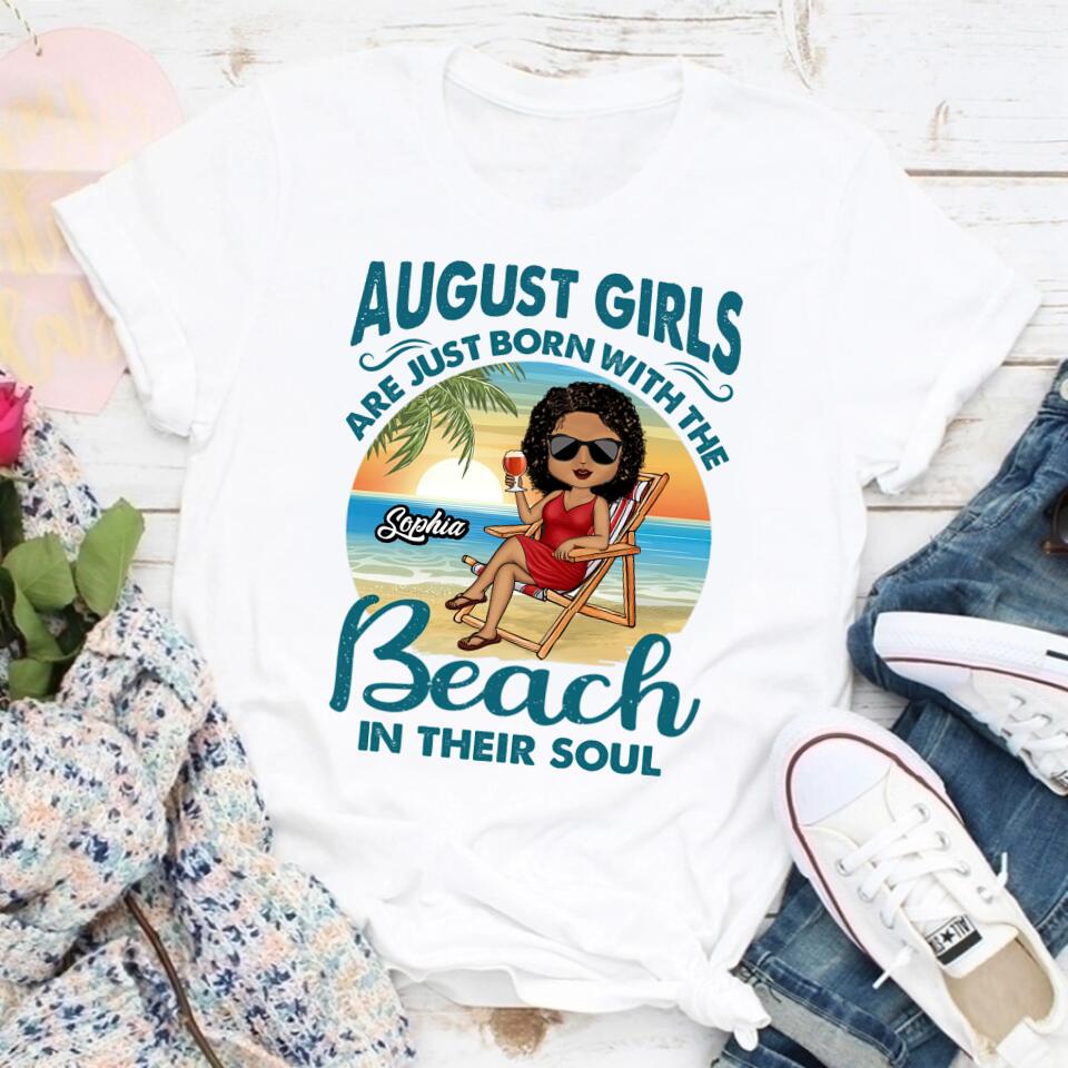 August Birthday Shirt, Custom Birthday Shirt, Queens are Born In August, August Birthday Shirts For Woman, August Birthday Gifts