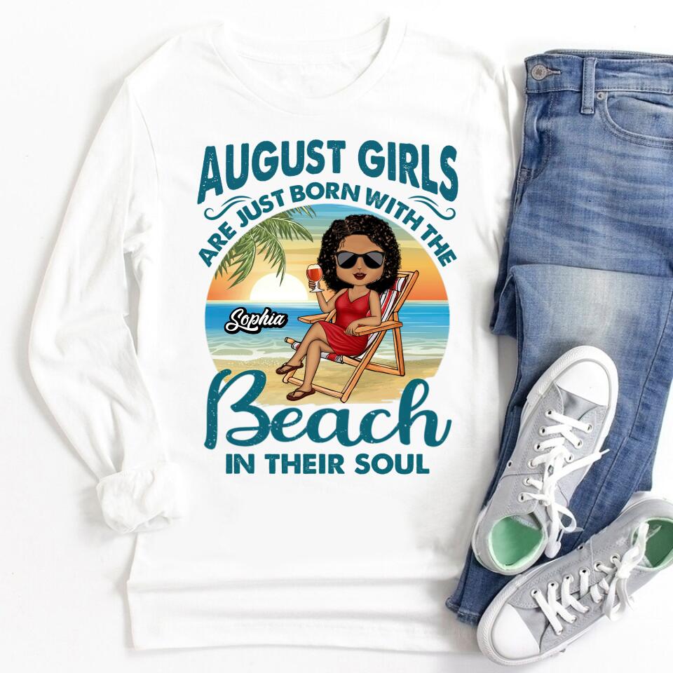 August Birthday Shirt, Custom Birthday Shirt, Queens are Born In August, August Birthday Shirts For Woman, August Birthday Gifts
