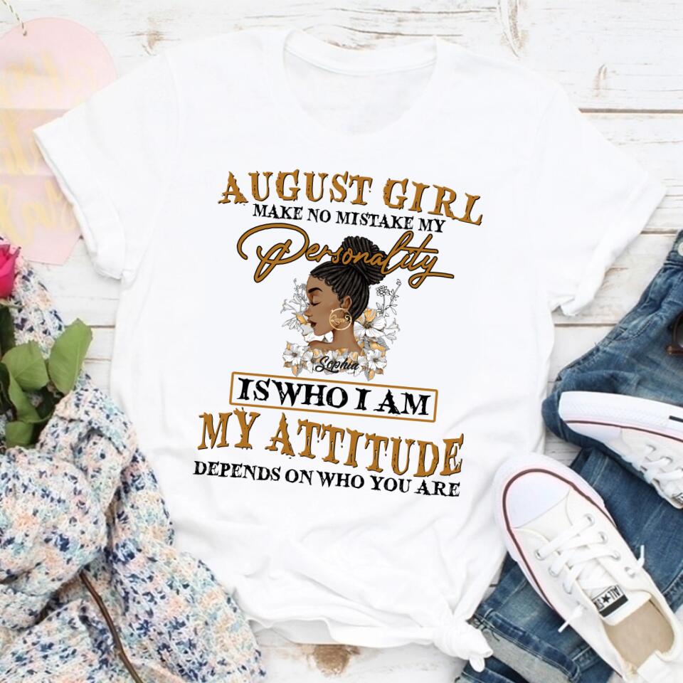 August Birthday Shirt, Custom Birthday Shirt, Queens are Born In August, August Birthday Shirts For Woman, August Birthday Gifts