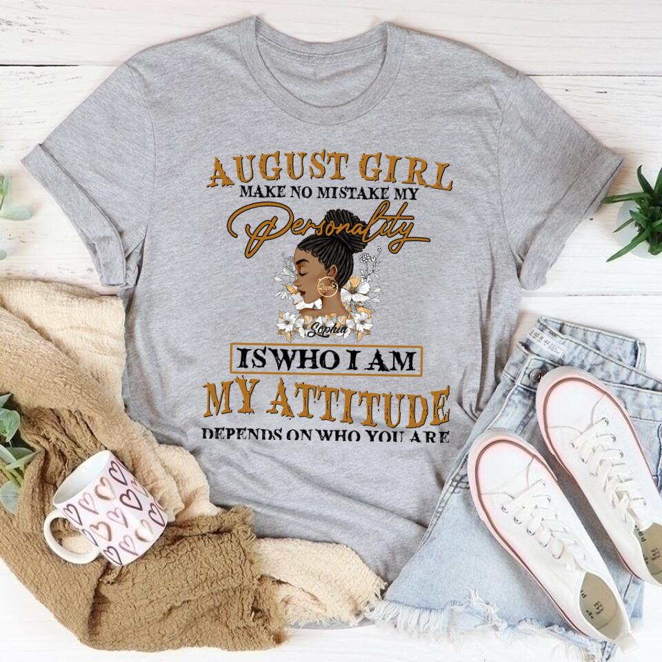 August Birthday Shirt, Custom Birthday Shirt, Queens are Born In August, August Birthday Shirts For Woman, August Birthday Gifts