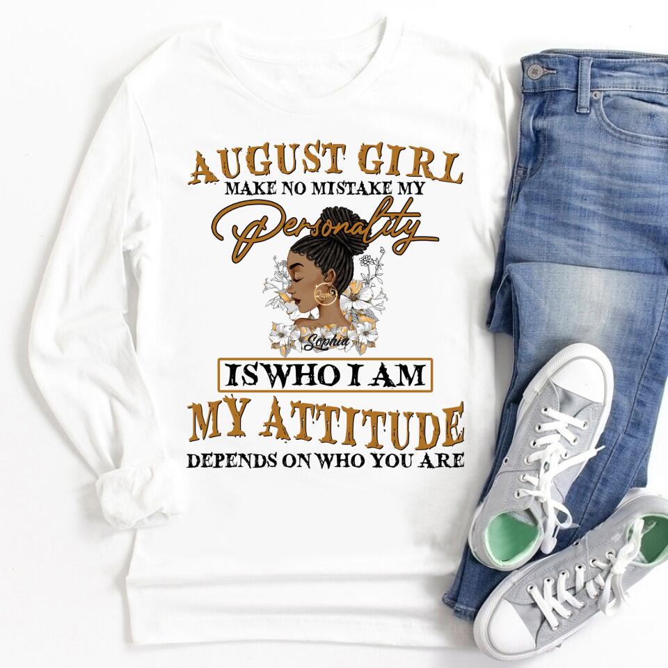 August Birthday Shirt, Custom Birthday Shirt, Queens are Born In August, August Birthday Shirts For Woman, August Birthday Gifts