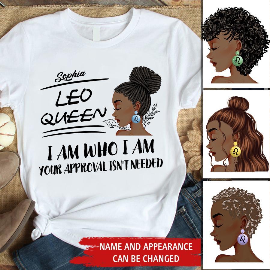 Custom Birthday Shirt, Leo Zodiac t shirt, Leo Birthday shirt, Leo t shirts for ladies, Leo queen t shirt, Leo Queen Birthday shirt