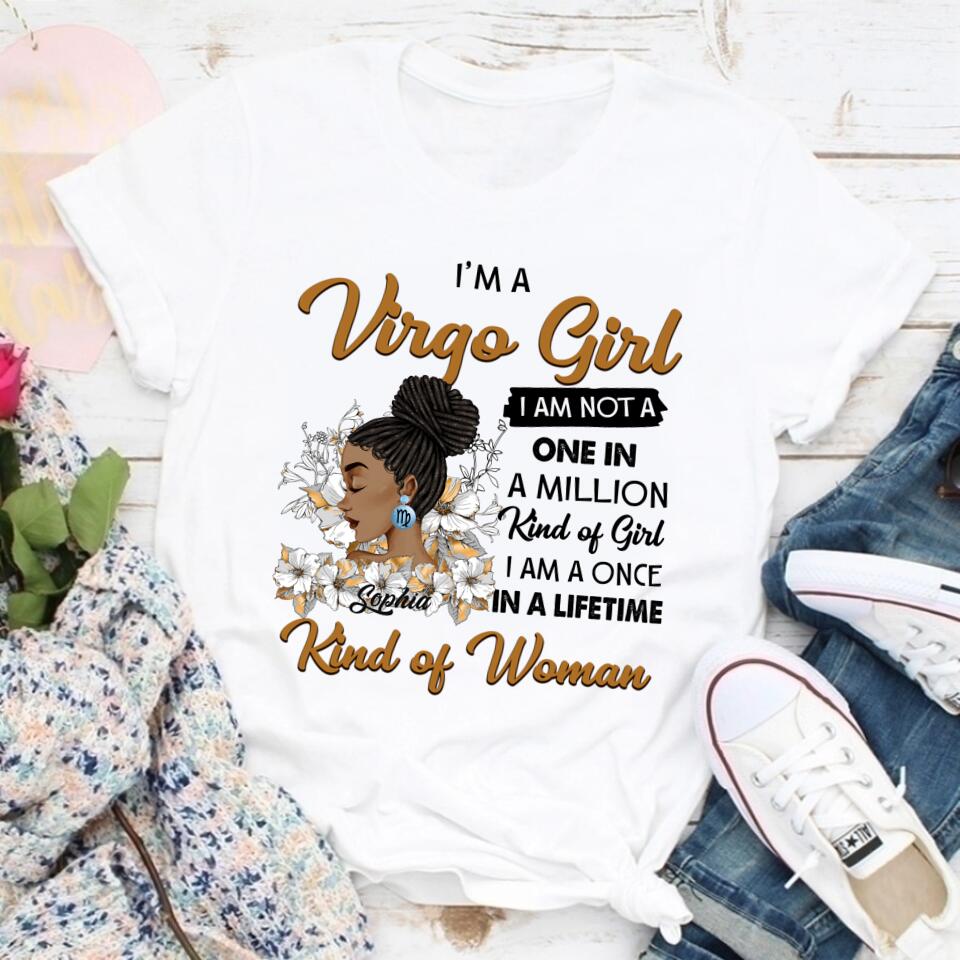 Custom Birthday Shirt, Virgo Zodiac t shirt, Virgo Birthday shirt, Virgo t shirts for ladies, Virgo queen t shirt, Virgo Queen Birthday shirt
