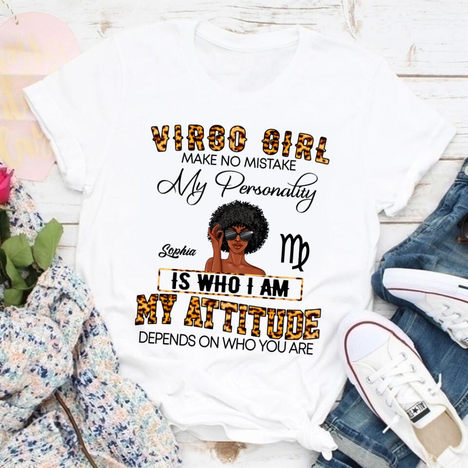 Custom Birthday Shirt, Virgo Zodiac t shirt, Virgo Birthday shirt, Virgo t shirts for ladies, Virgo queen t shirt, Virgo Queen Birthday shirt