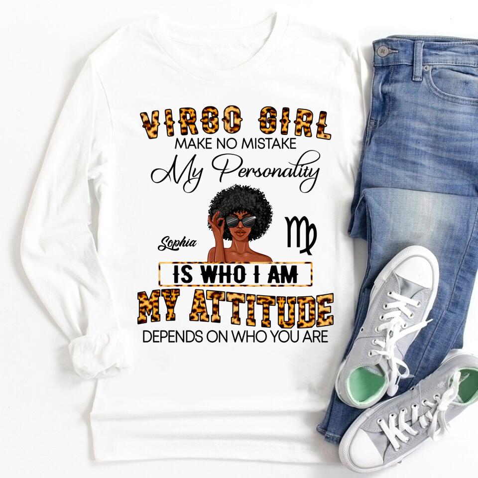 Custom Birthday Shirt, Virgo Zodiac t shirt, Virgo Birthday shirt, Virgo t shirts for ladies, Virgo queen t shirt, Virgo Queen Birthday shirt