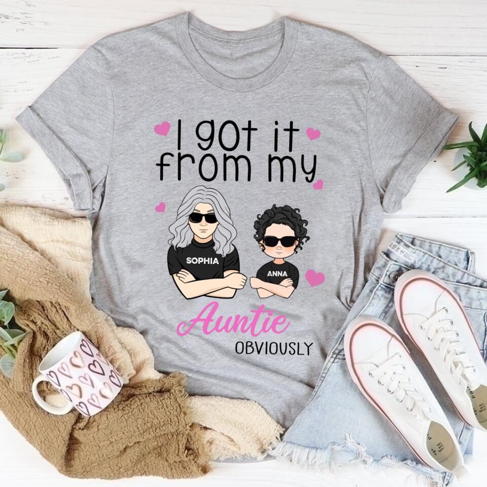Personalized Gifts For Auntie, Auntie Shirt, Auntie Tees, Auntie Gift Ideas, Auntie Gifts From Nephew, Gift For Auntie