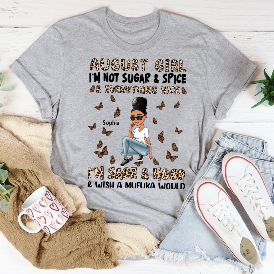 August Birthday Shirt, Custom Birthday Shirt, Queens Born In August, August Birthday Shirts For Woman, August Birthday Gifts