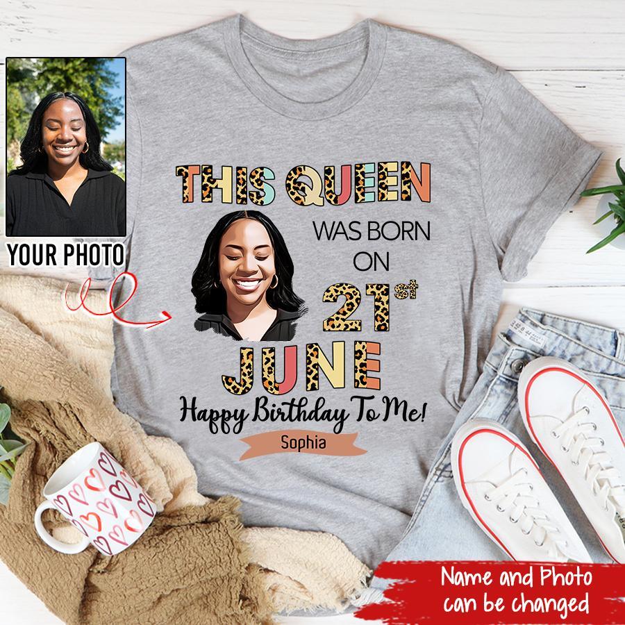 June Birthday Shirt, Custom Birthday Shirt, Queens Born In June, June Birthday Shirts For Woman, June Birthday Gifts