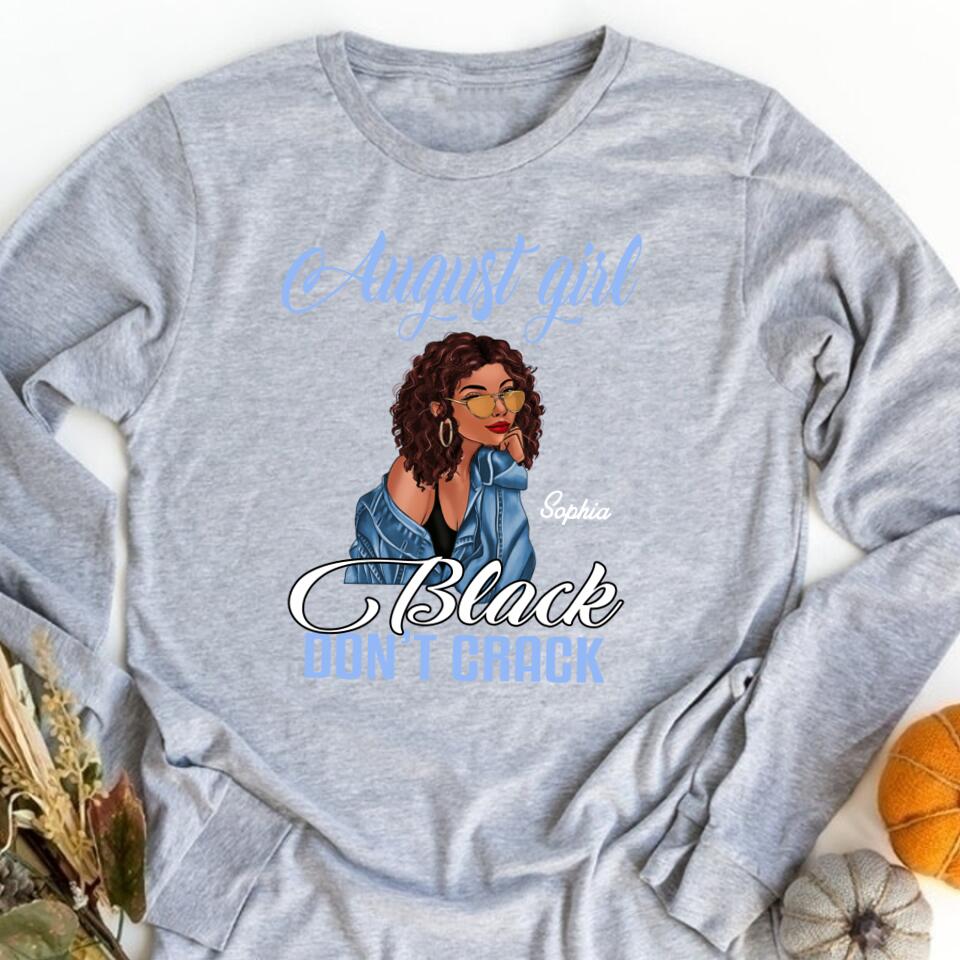 August Birthday Shirt, Custom Birthday Shirt, Queens are Born In August, August Birthday Shirts For Woman, August Birthday Gifts