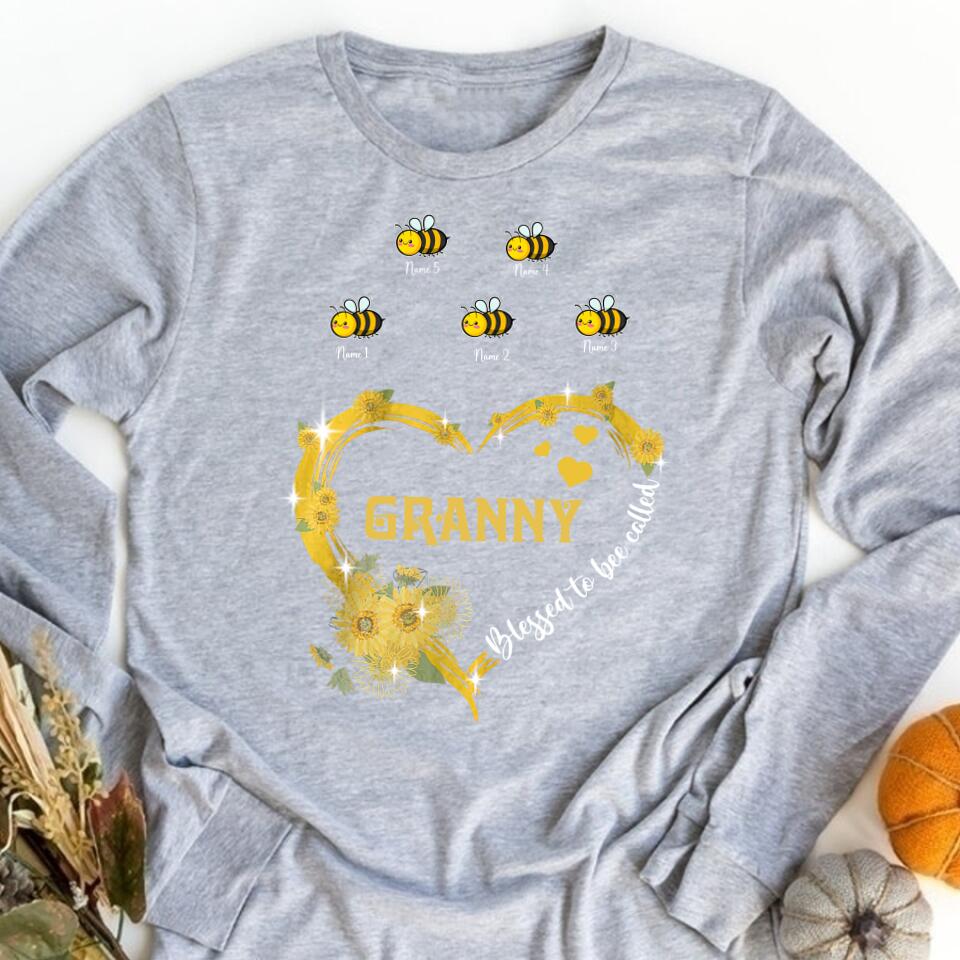 Grandma Shirt, Personalized Grandma Shirts, Nana Shirt, Grandma Shirts With Grandkids Names, Mimi Shirt, Gift for Grandma