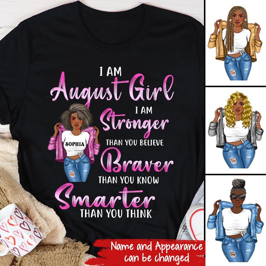 August Birthday Shirt, Custom Birthday Shirt, Queens are Born In August, August Birthday Shirts For Woman, August Birthday Gifts