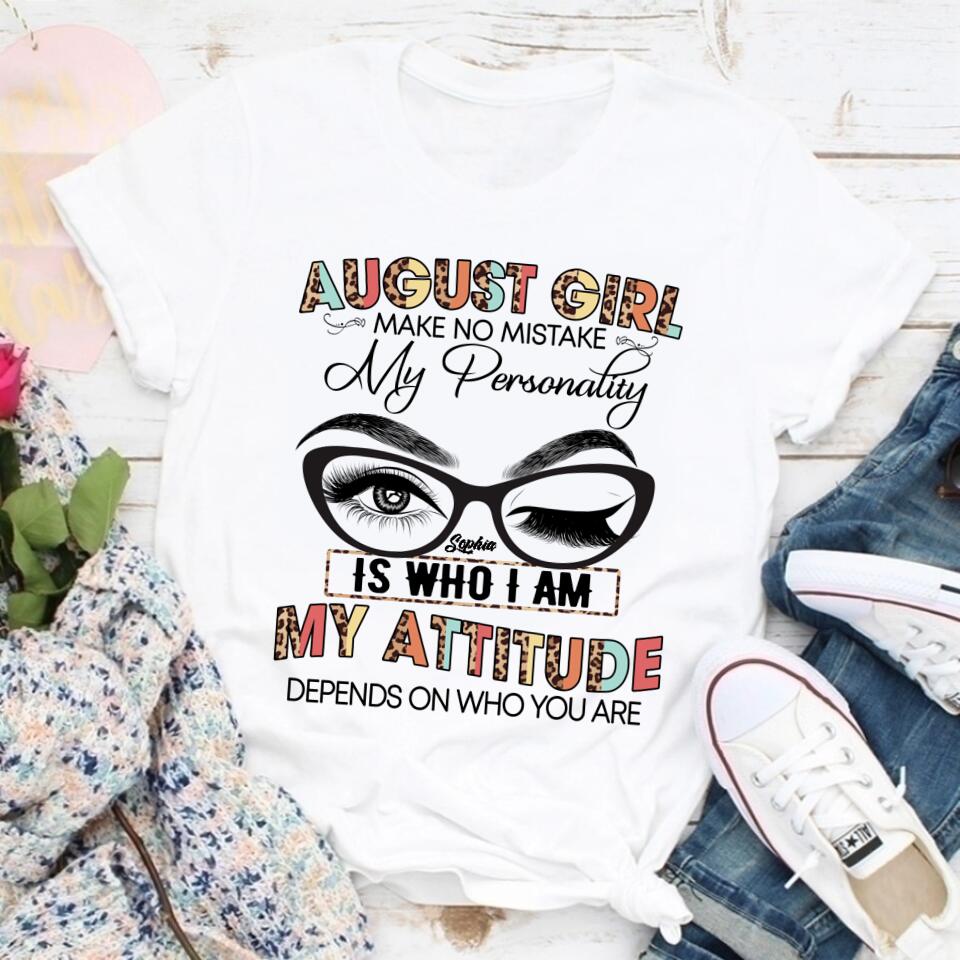 August Birthday Shirt, Custom Birthday Shirt, Queens are Born In August, August Birthday Shirts For Woman, August Birthday Gifts
