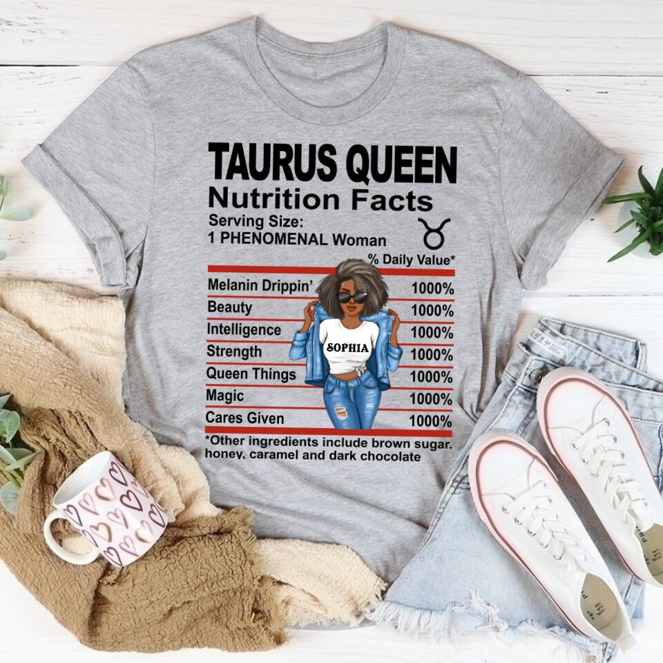 Custom Birthday Shirt, Taurus Zodiac t shirt, Taurus Birthday shirt, Taurus t shirts for ladies, Taurus queen t shirt, Taurus Queen Birthday shirt