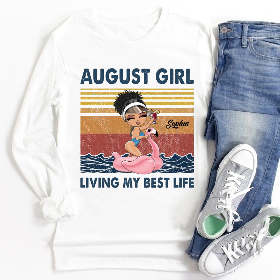 August Birthday Shirt, Custom Birthday Shirt, Queens are Born In August, August Birthday Shirts For Woman, August Birthday Gifts