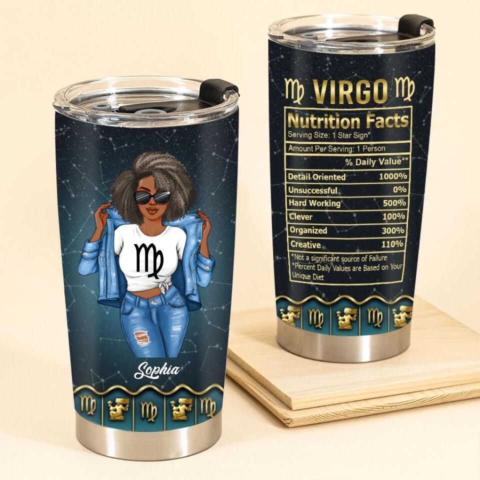 Personalized tumblers, Virgo Birthday tumbler, Virgo Zodiac, Virgo Girl, Virgo Tumbler For Ladies, Virgo Queen, Virgo Queen Birthday Gift