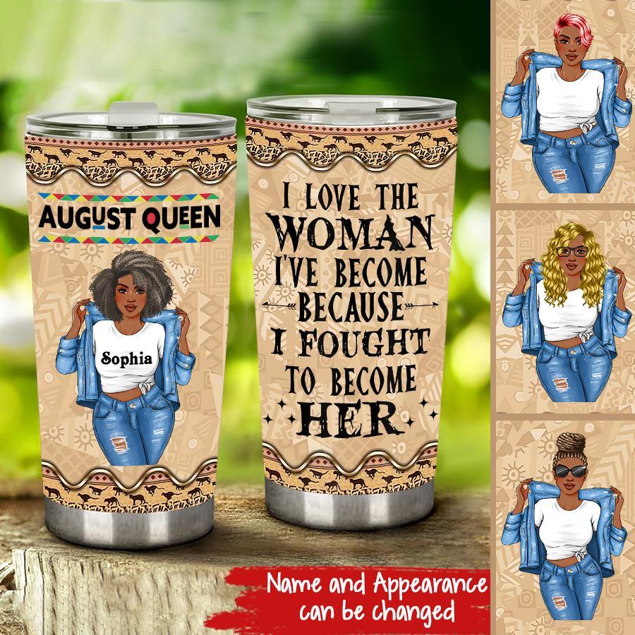 Personalized tumblers, Birthday tumbler, famous birthdays in August, August birthday gifts for her