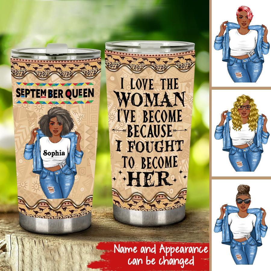 Personalized tumblers, Birthday tumbler, famous birthdays in September, September birthday gifts for her