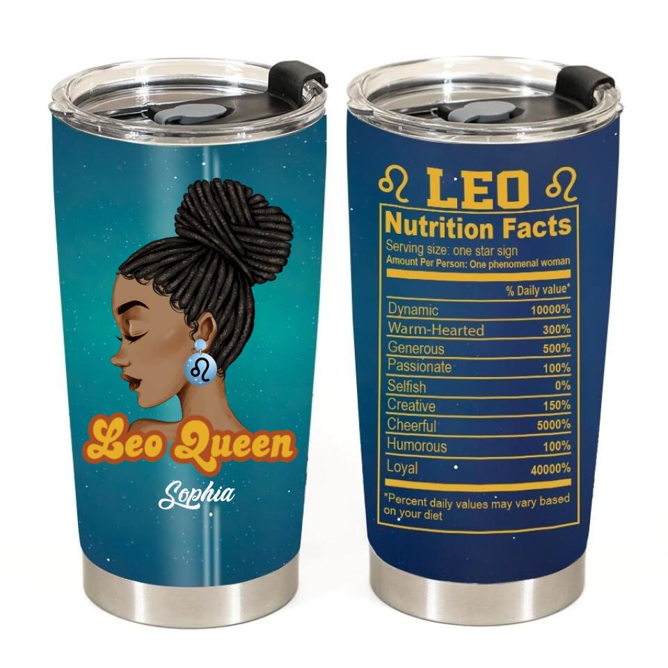 Personalized tumblers, Leo Birthday tumbler, Leo Zodiac, Leo Girl, Leo Tumbler For Ladies, Leo Queen, Leo Queen Birthday Gift