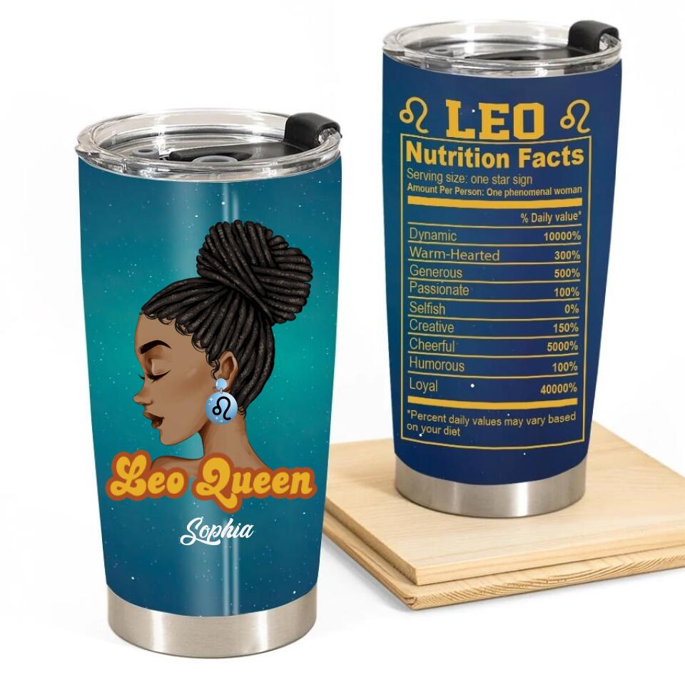 Personalized tumblers, Leo Birthday tumbler, Leo Zodiac, Leo Girl, Leo Tumbler For Ladies, Leo Queen, Leo Queen Birthday Gift