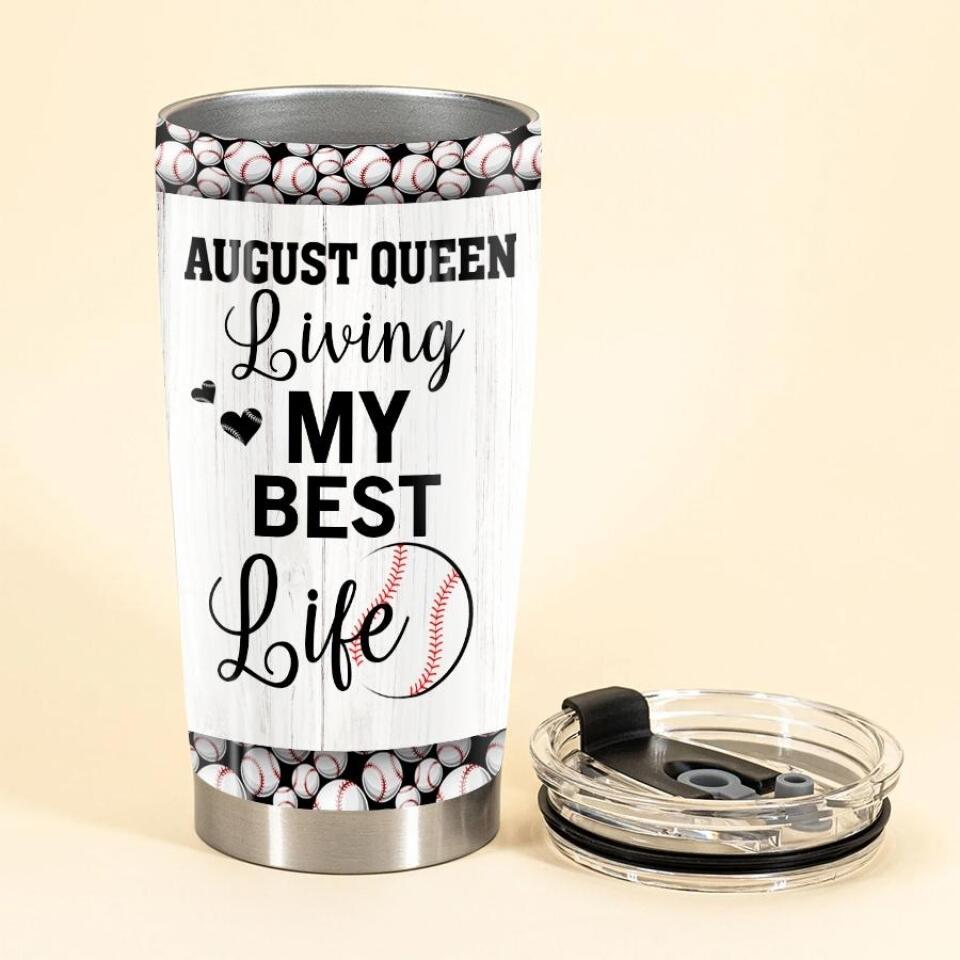 Personalized tumblers, Birthday tumbler, famous birthdays in August, August birthday gifts for her