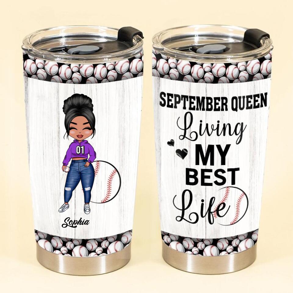 Personalized tumblers, Birthday tumbler, famous birthdays in September, September birthday gifts for her