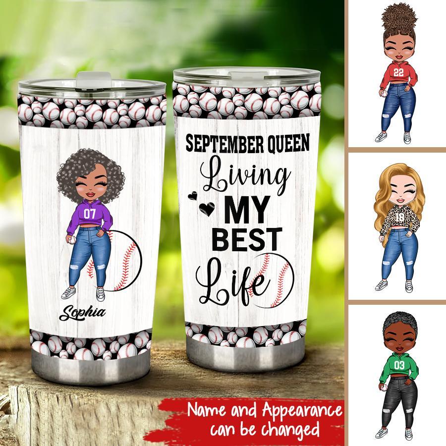 Personalized tumblers, Birthday tumbler, famous birthdays in September, September birthday gifts for her