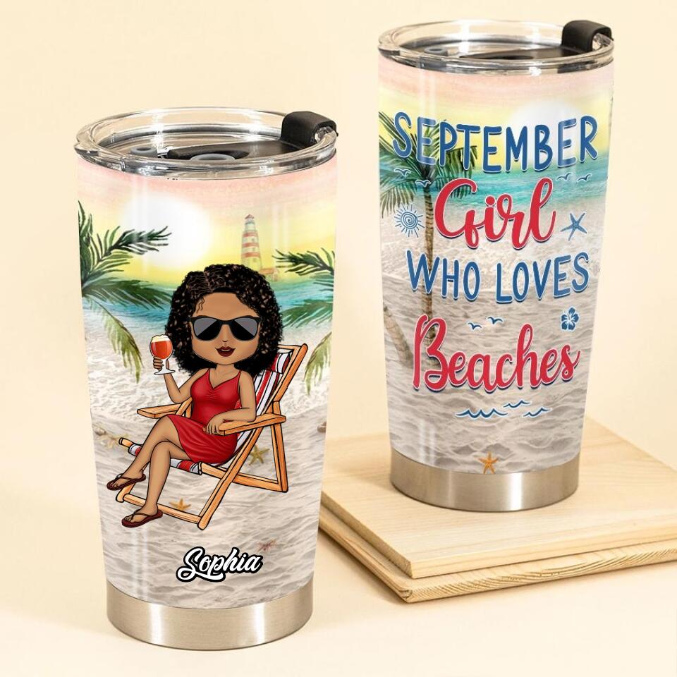 Personalized tumblers, Birthday tumbler, famous birthdays in September, September birthday gifts for her