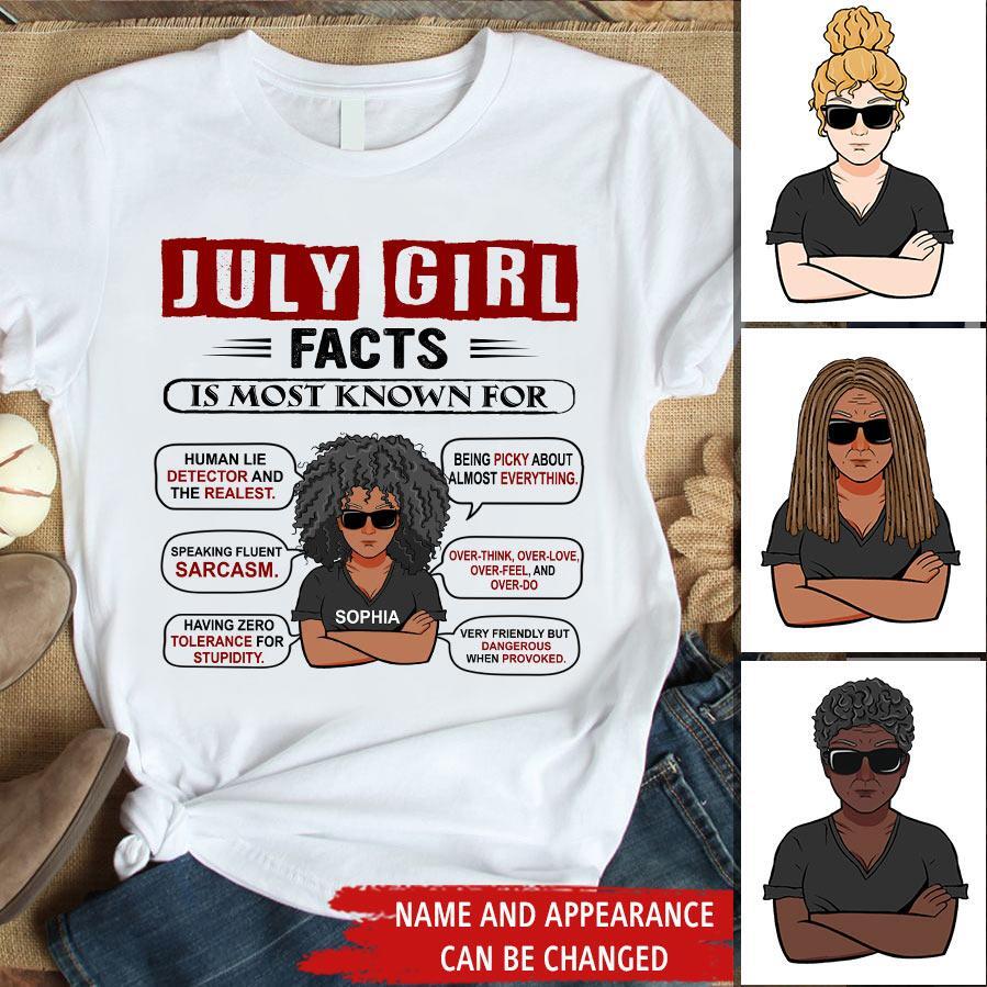 July Birthday Shirt, July Queen Custom Birthday Shirt, Queens Born In July, July Birthday Shirts For Woman, July Birthday Gifts