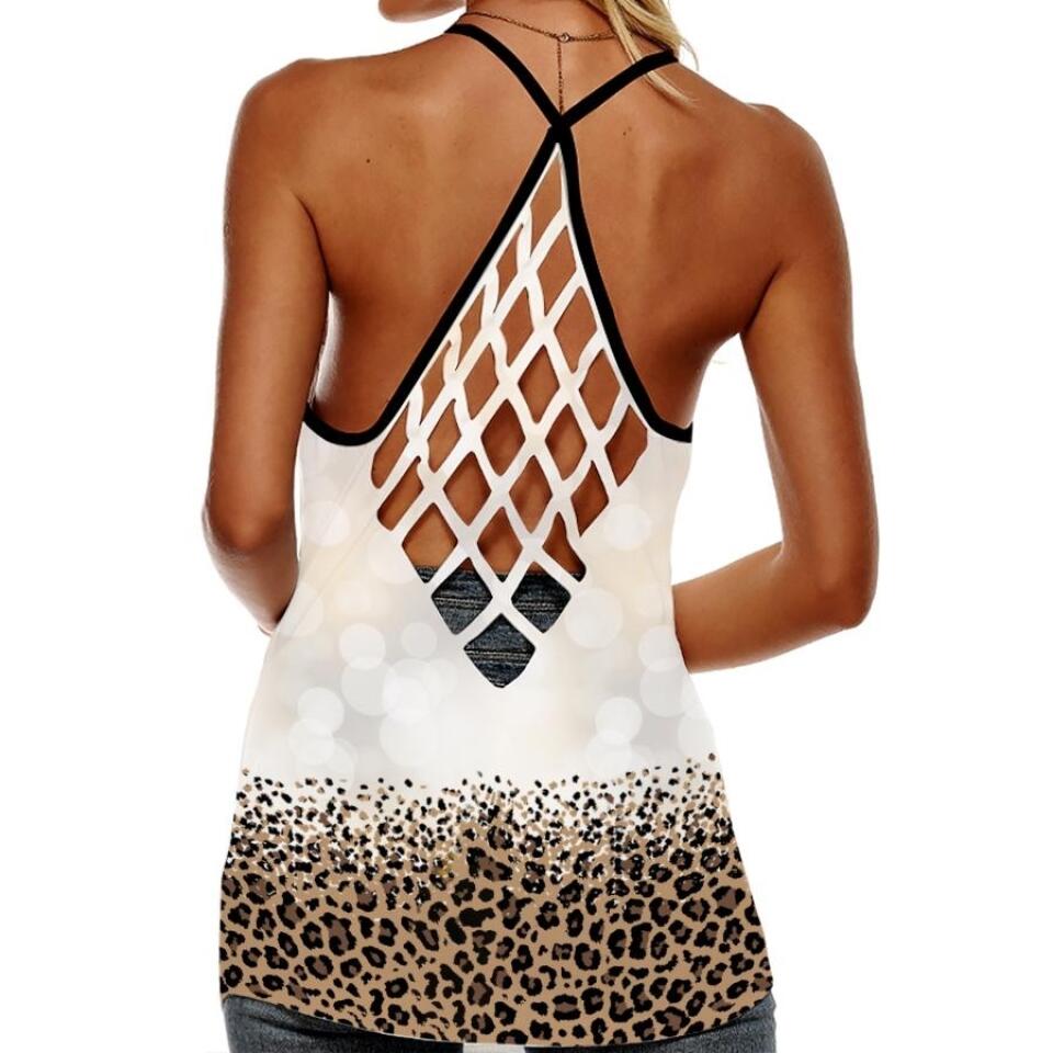 September Birthday Tank Top, Custom Birthday Tank Top, Queens are Born In September, September Birthday Tank Top For Woman, September Birthday Gifts, All-Over Print Women&#39;s Criss-Cross Open Tank Top