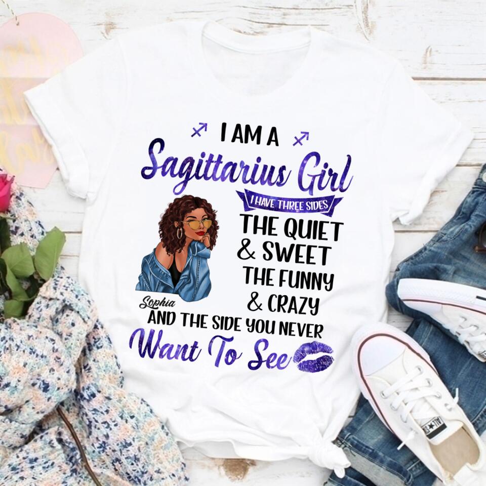 Custom Birthday Shirt, Sagittarius Zodiac t shirt, Sagittarius Birthday shirt, Sagittarius t shirts for ladies, Sagittarius queen t shirt, Sagittarius Queen Birthday shirt